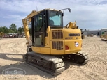 Back corner of used Komatsu Excavator